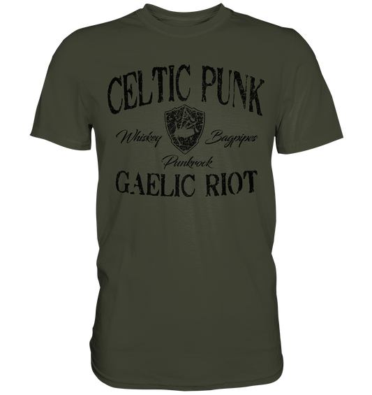 Celtic Punk "Gaelic Riot" - Premium Shirt