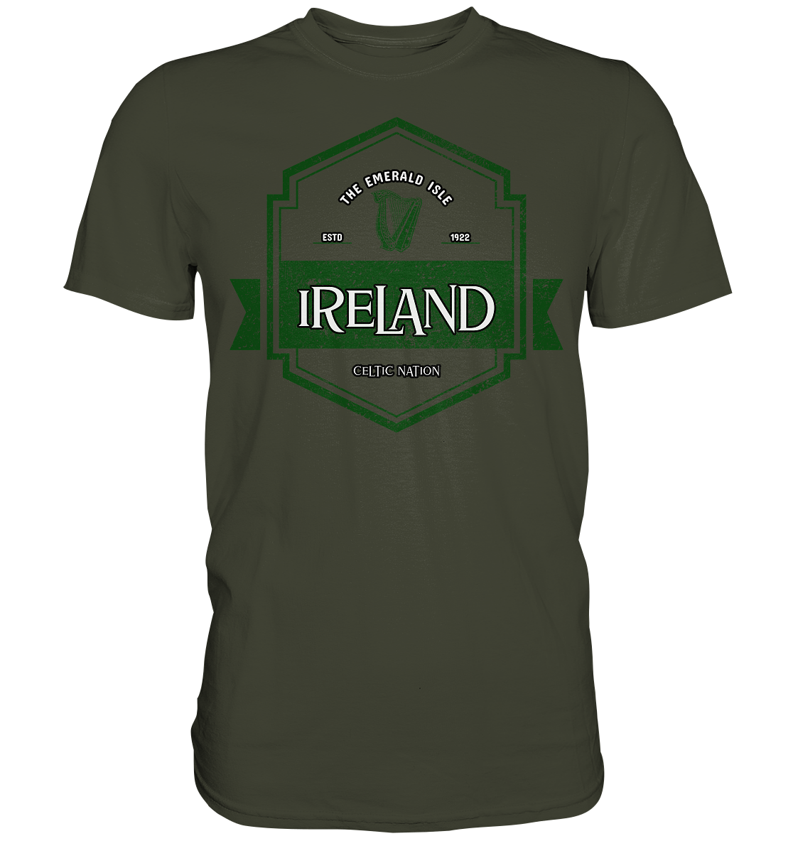 Ireland "The Emerald Isle / Celtic Nation" - Premium Shirt