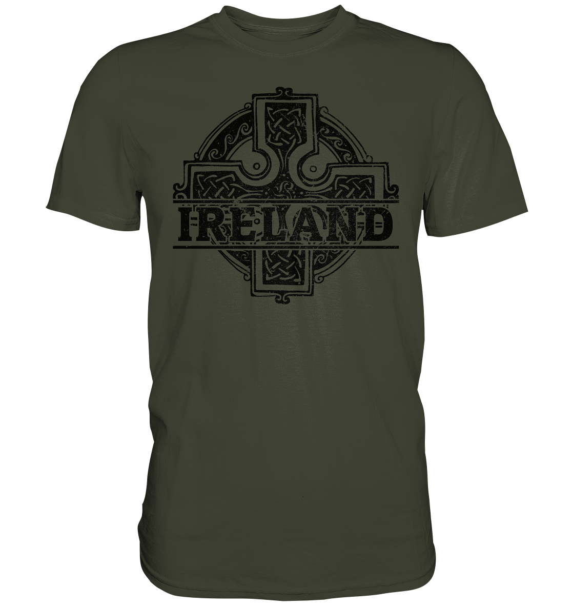 Ireland "Celtic Cross" - Premium Shirt