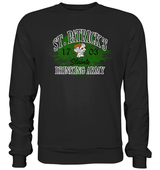 St. Patrick's Drinking Army "Sláinte" - Premium Sweatshirt