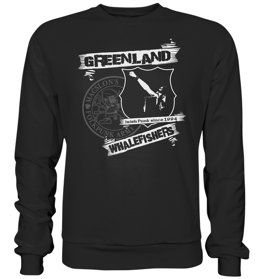 Greenland Whalefishers "MacSlon's Folkpunk Army" - Premium Sweatshirt