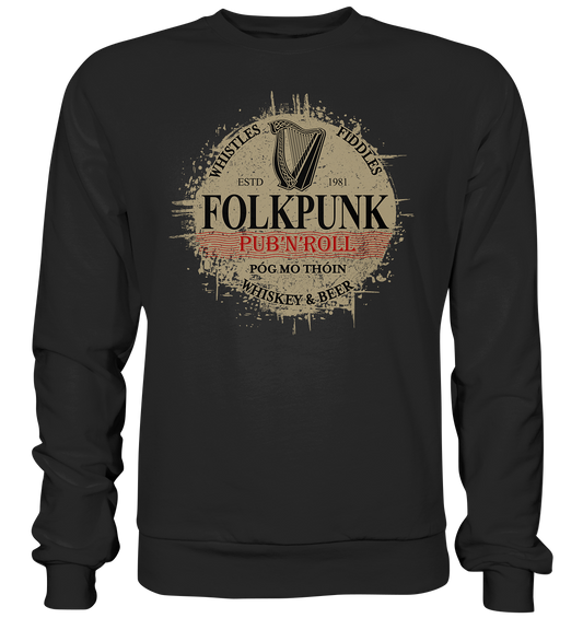 Folkpunk "Pub'n'Roll" - Premium Sweatshirt