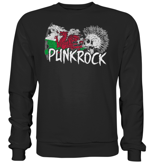 Punkrock "Wales" - Premium Sweatshirt