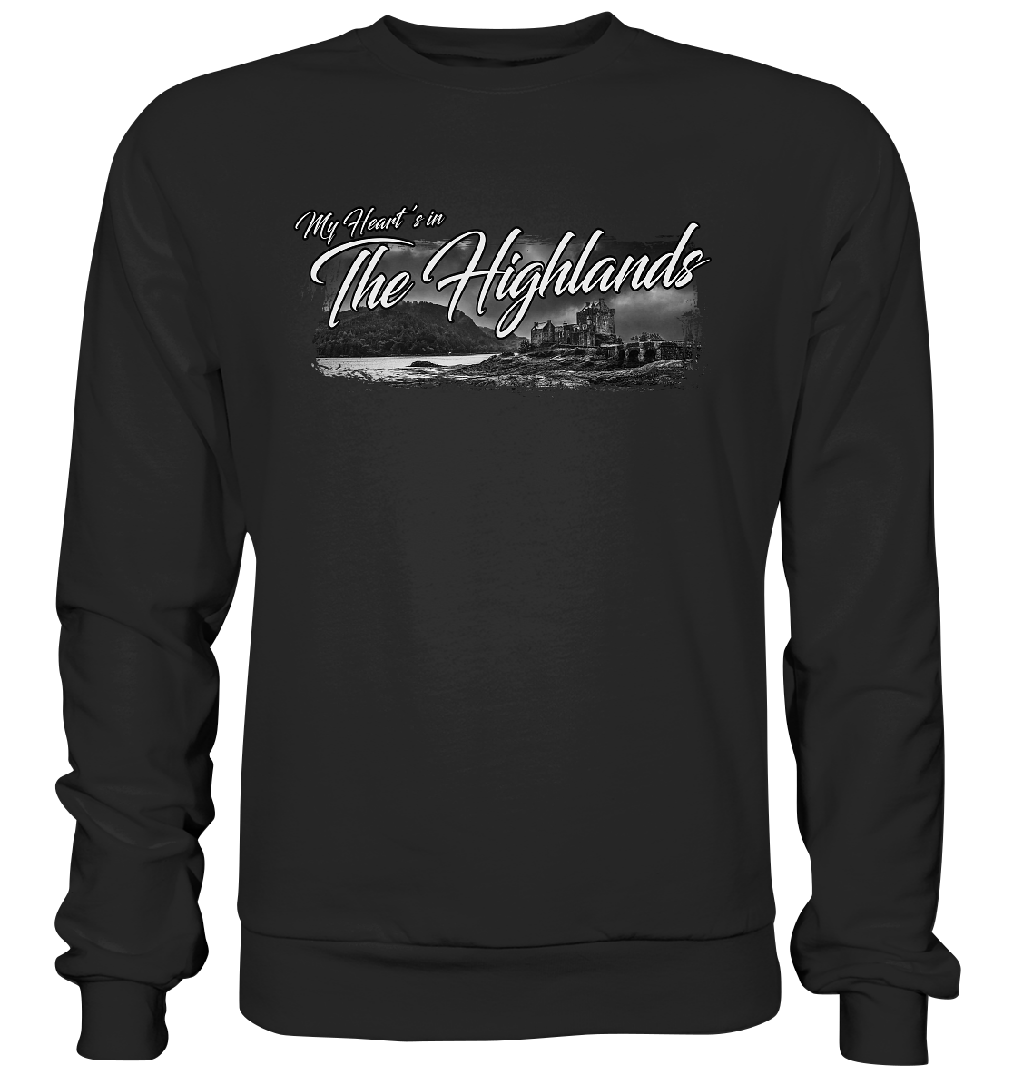 "My Heart's In The Highlands" - Premium Sweatshirt