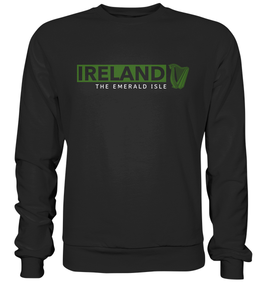 Ireland "The Emerald Isle / Harp" - Premium Sweatshirt