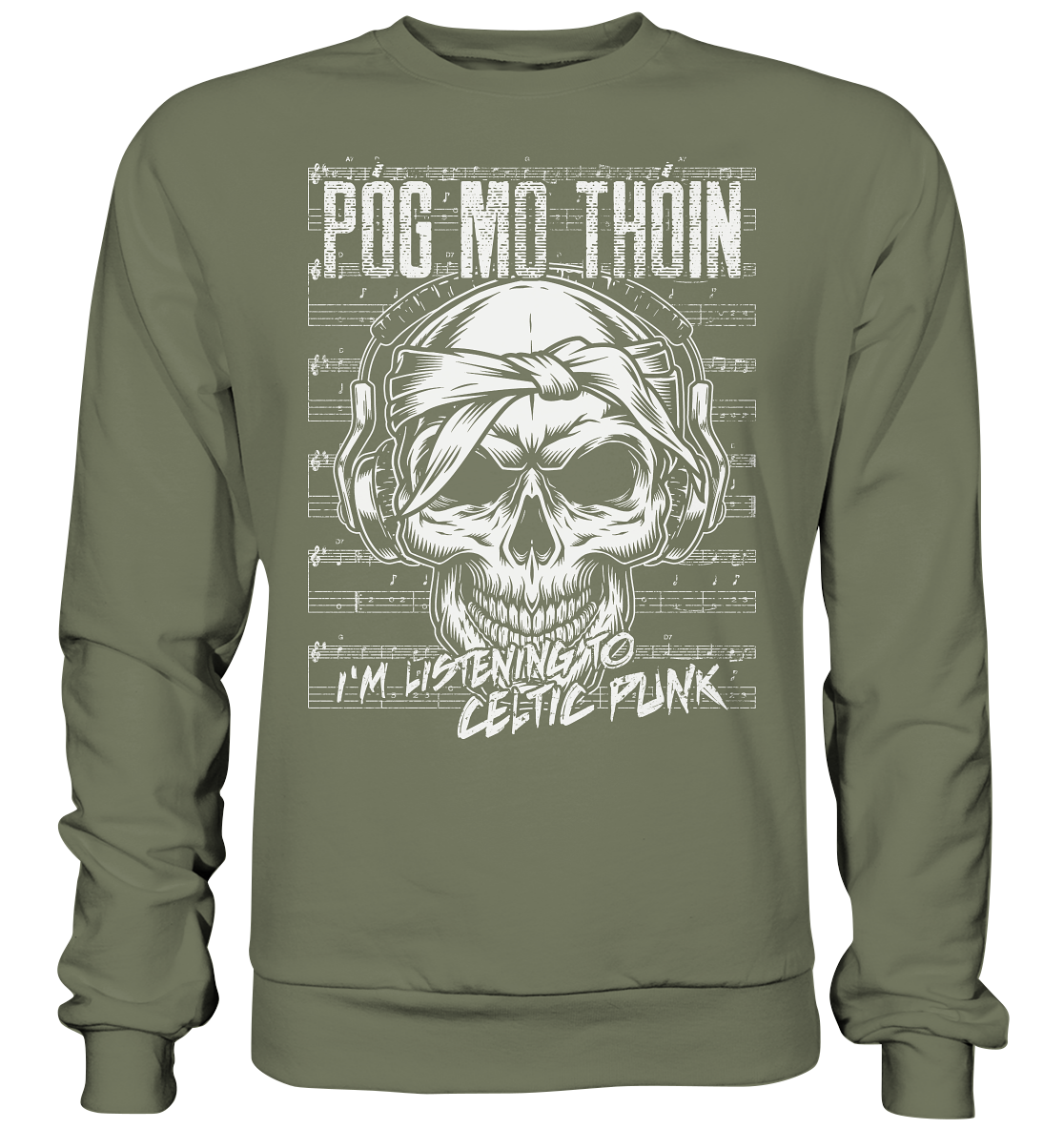 Póg Mo Thóin "Celtic Punk" - Premium Sweatshirt