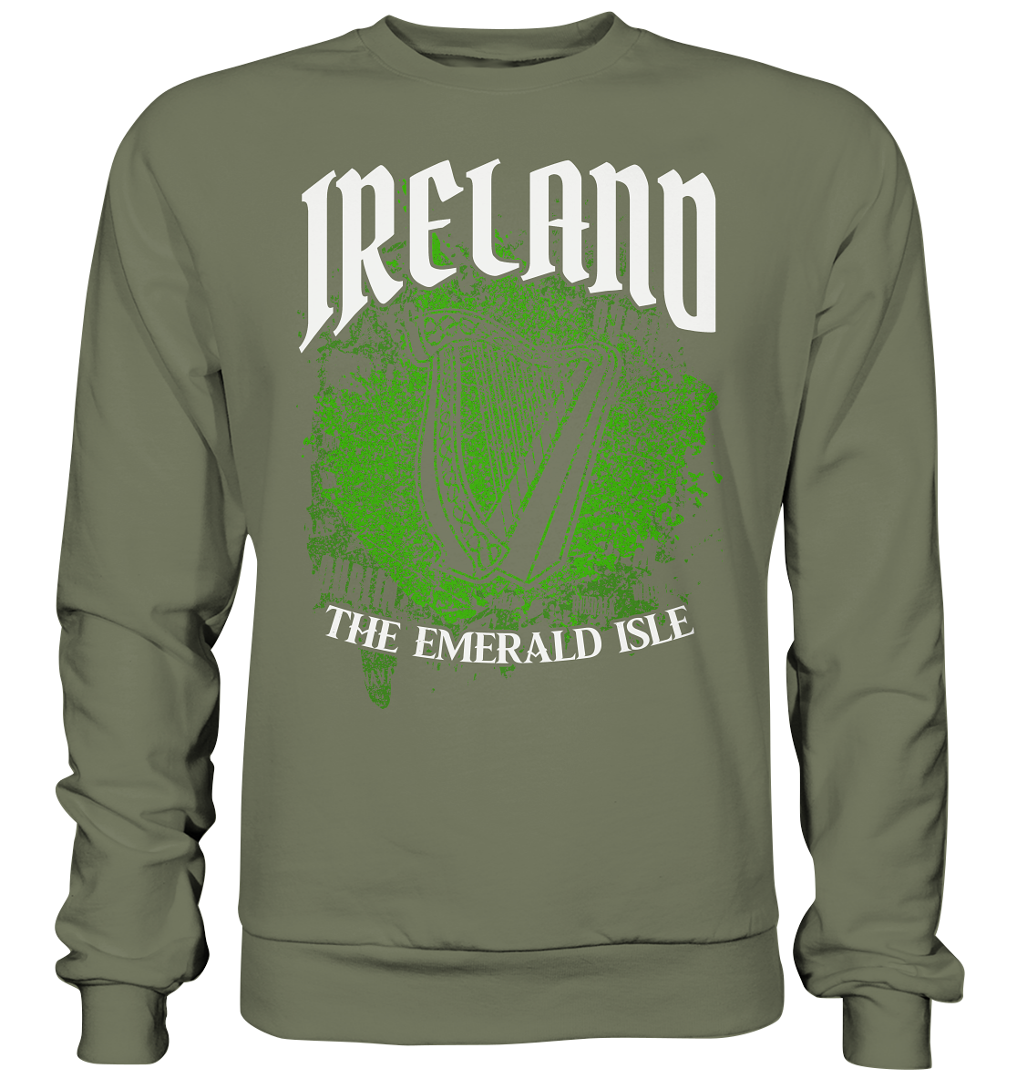 Ireland "The Emerald Isle / Splatter" - Premium Sweatshirt