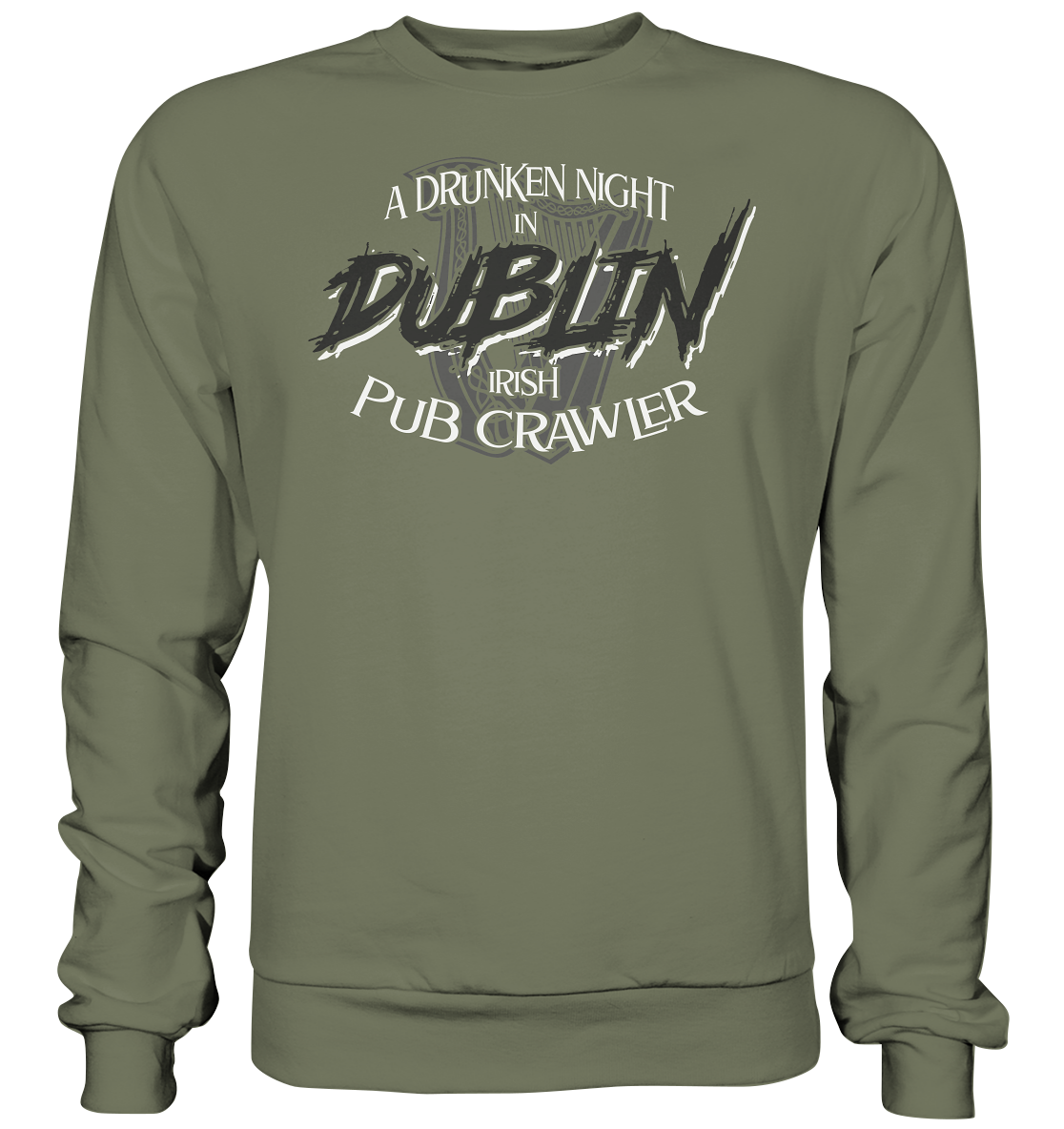 A Drunken Night In Dublin "Irish Pub Crawler" - Premium Sweatshirt