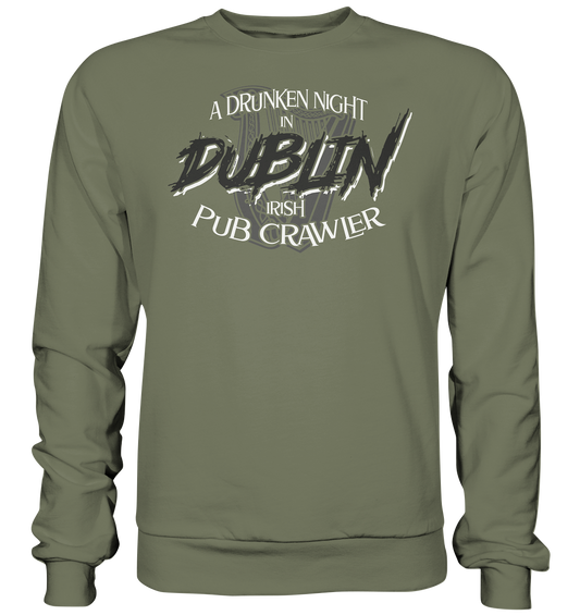 A Drunken Night In Dublin "Irish Pub Crawler" - Premium Sweatshirt