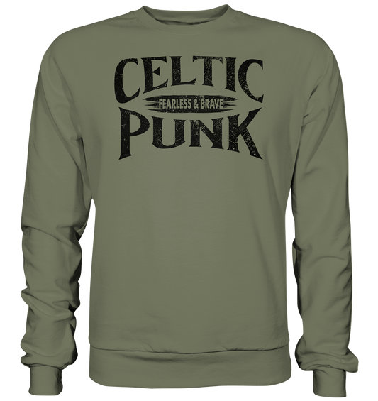 Celtic Punk "Fearless & Brave" - Premium Sweatshirt