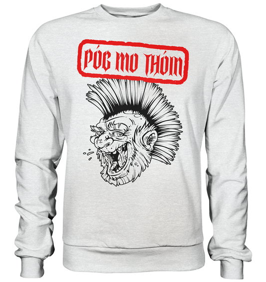 Póg Mo Thóin Streetwear "Punk" - Premium Sweatshirt