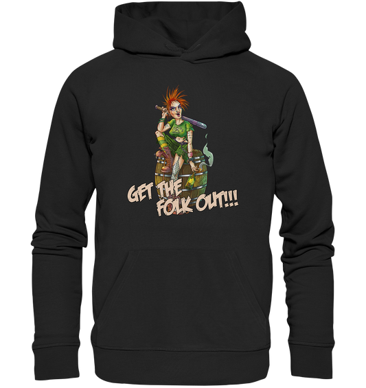 Get The Folk Out - Premium Unisex Hoodie