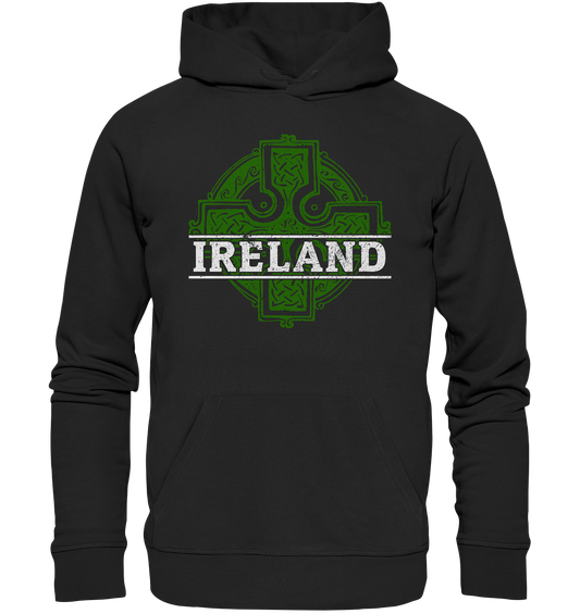 Ireland "Celtic Cross" - Premium Unisex Hoodie