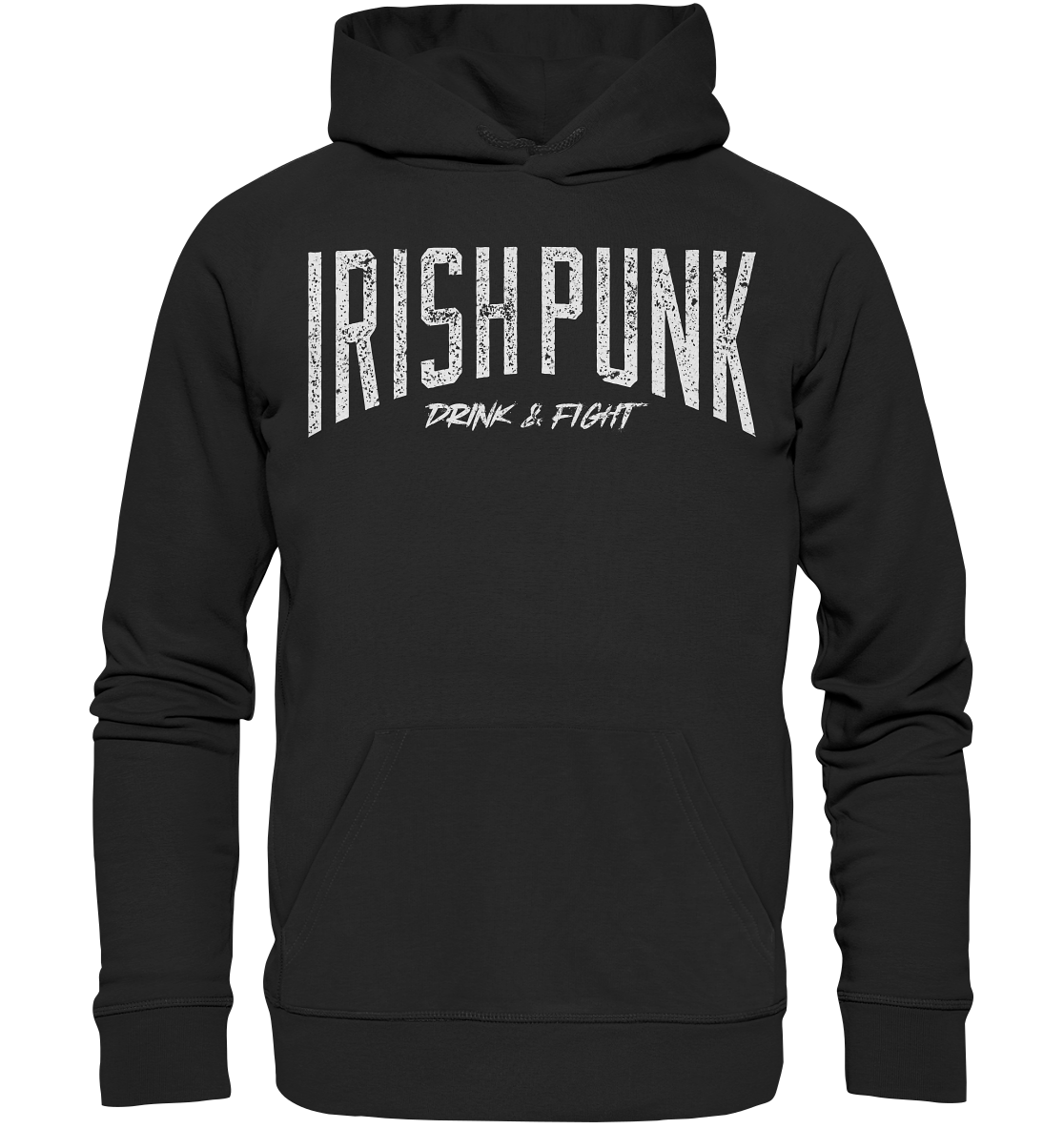 Irish Punk "Drink & Fight" - Premium Unisex Hoodie