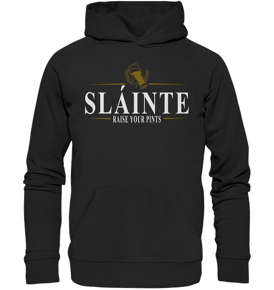 Sláinte "Raise Your Pints" - Premium Unisex Hoodie