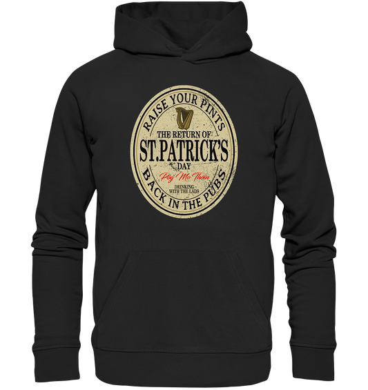 The Return Of St.Patrick's Day - Premium Unisex Hoodie