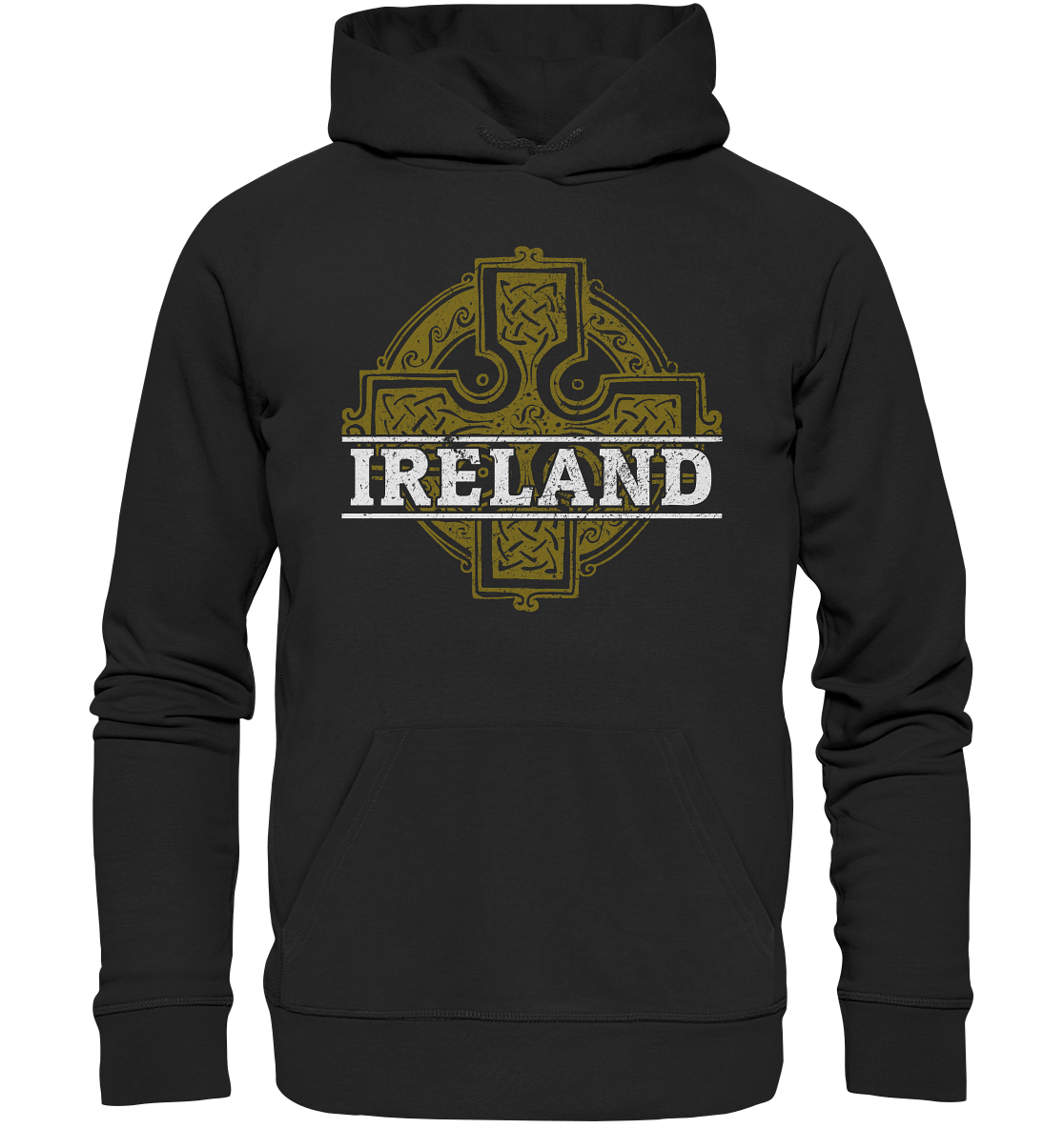 Ireland "Celtic Cross" - Premium Unisex Hoodie