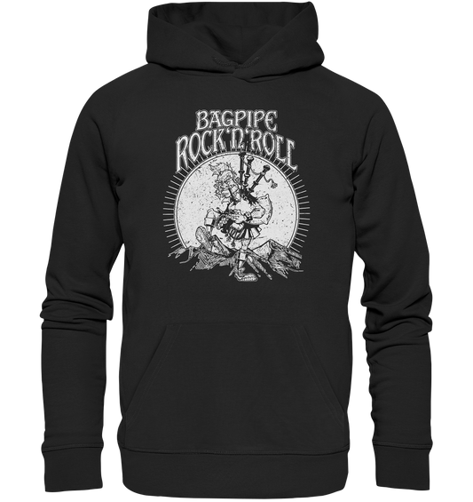 Bagpipe Rock'n'Roll - Premium Unisex Hoodie