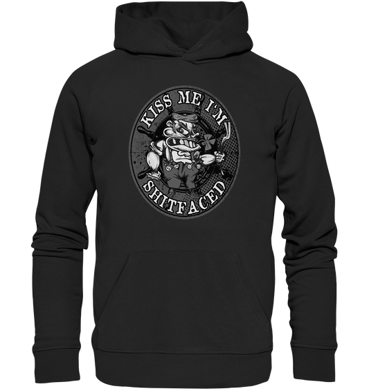 Kiss Me I'm Shitfaced - Premium Unisex Hoodie