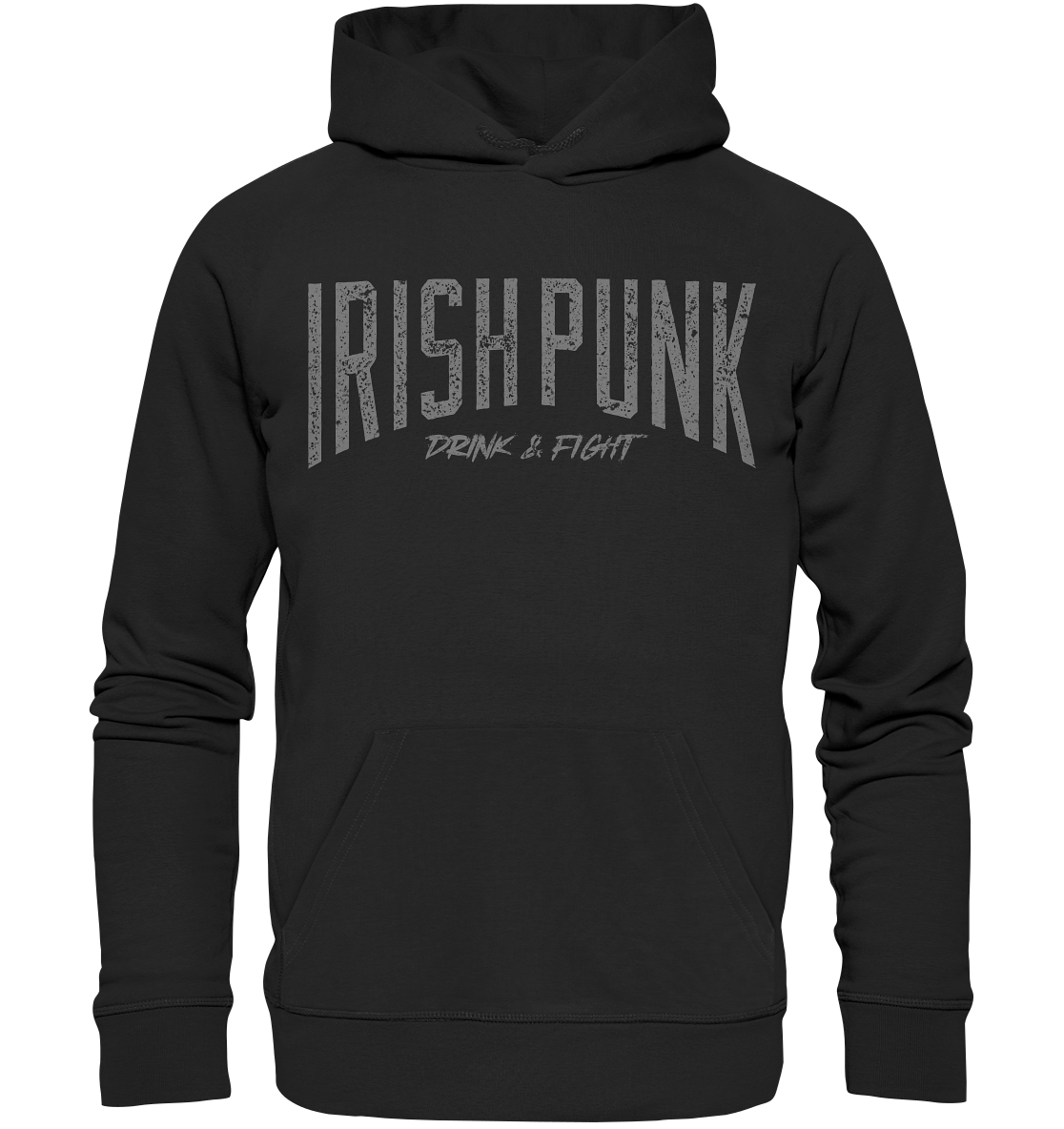 Irish Punk "Drink & Fight" - Premium Unisex Hoodie