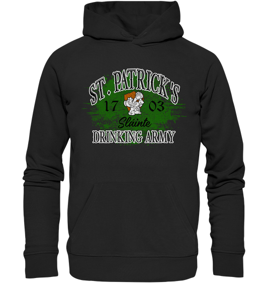 St. Patrick's Drinking Army "Sláinte" - Premium Unisex Hoodie