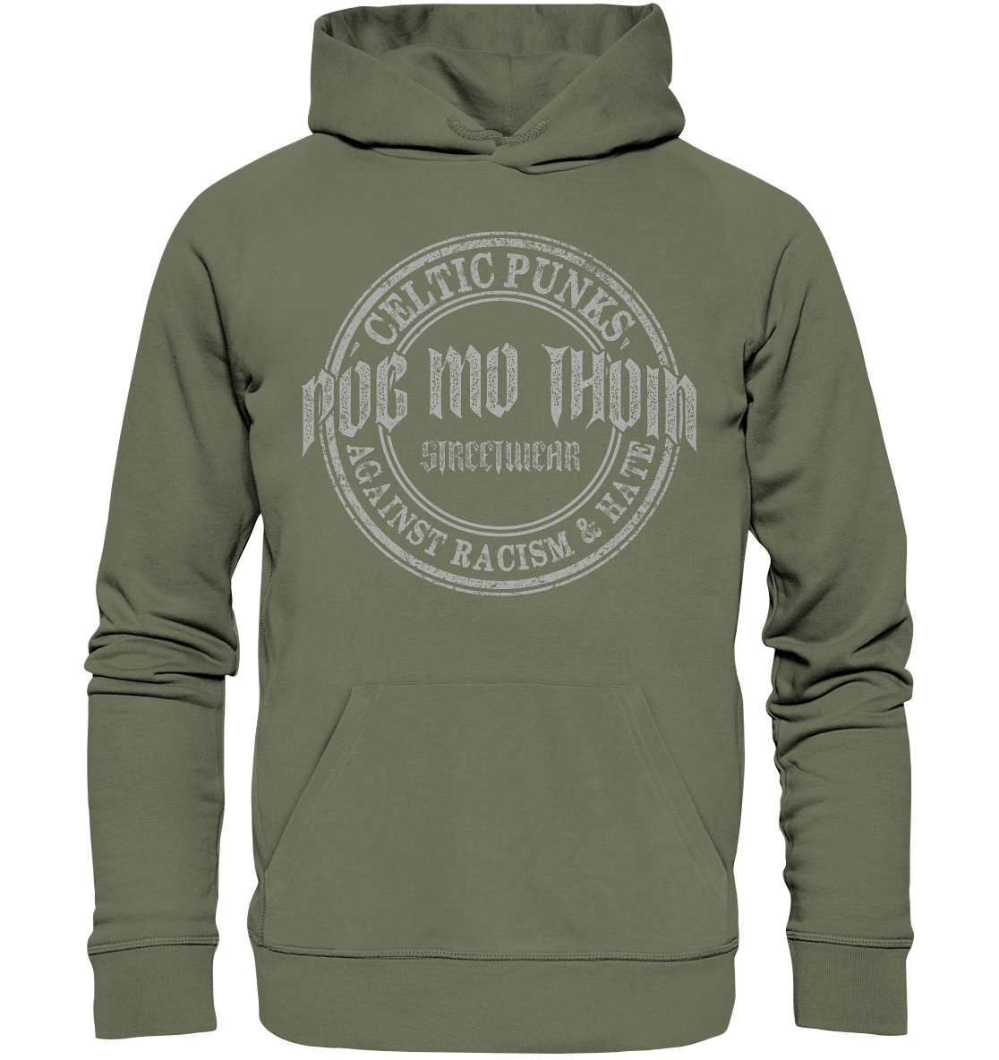 Póg Mo Thóin Streetwear "Celtic Punks Against Racism & Hate" - Premium Unisex Hoodie