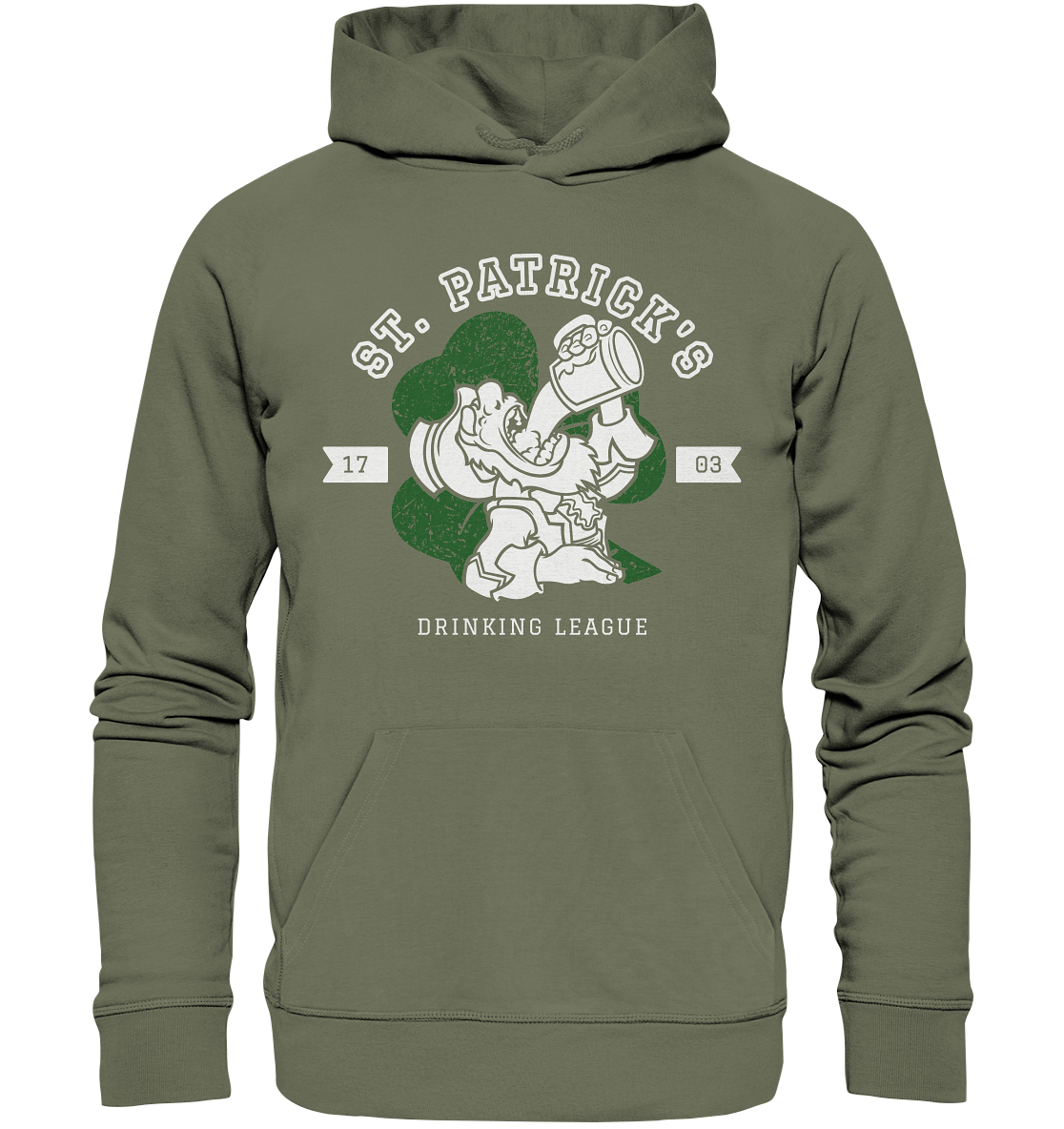 St. Patrick's "Drinking League" - Premium Unisex Hoodie