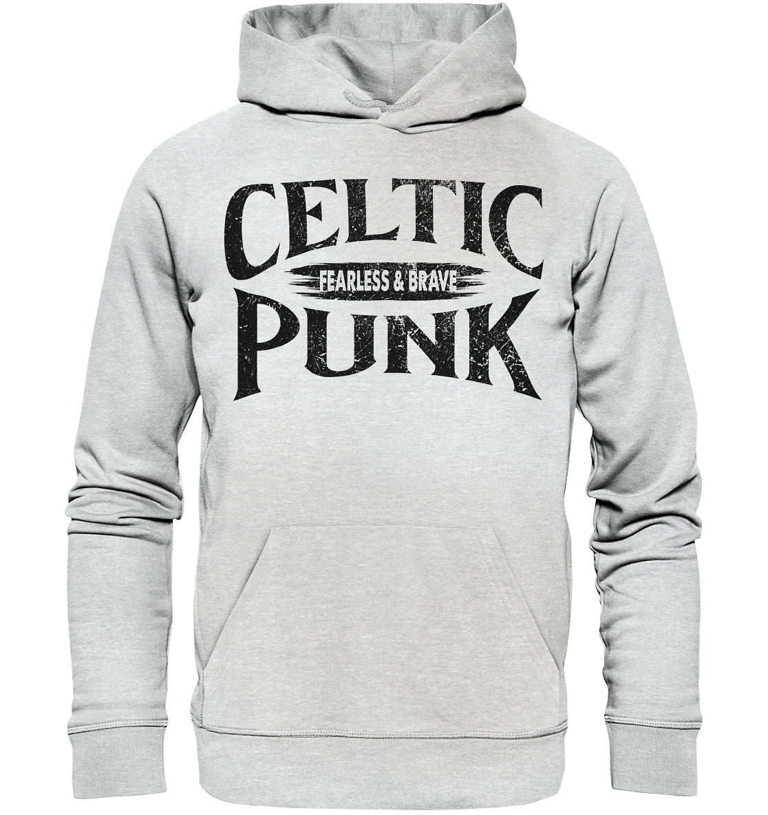 Celtic Punk "Fearless & Brave" - Premium Unisex Hoodie