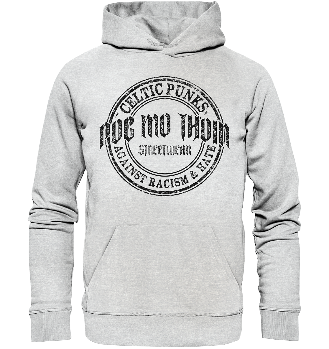 Póg Mo Thóin Streetwear "Celtic Punks Against Racism & Hate" - Premium Unisex Hoodie