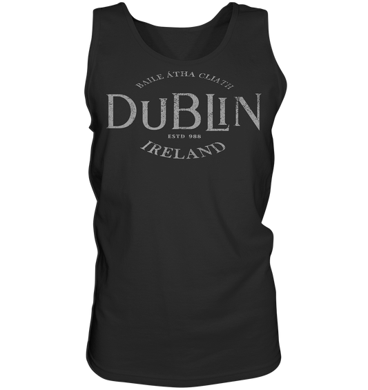 Dublin "Ireland / Baile Átha Cliath / Estd 988" - Tank-Top