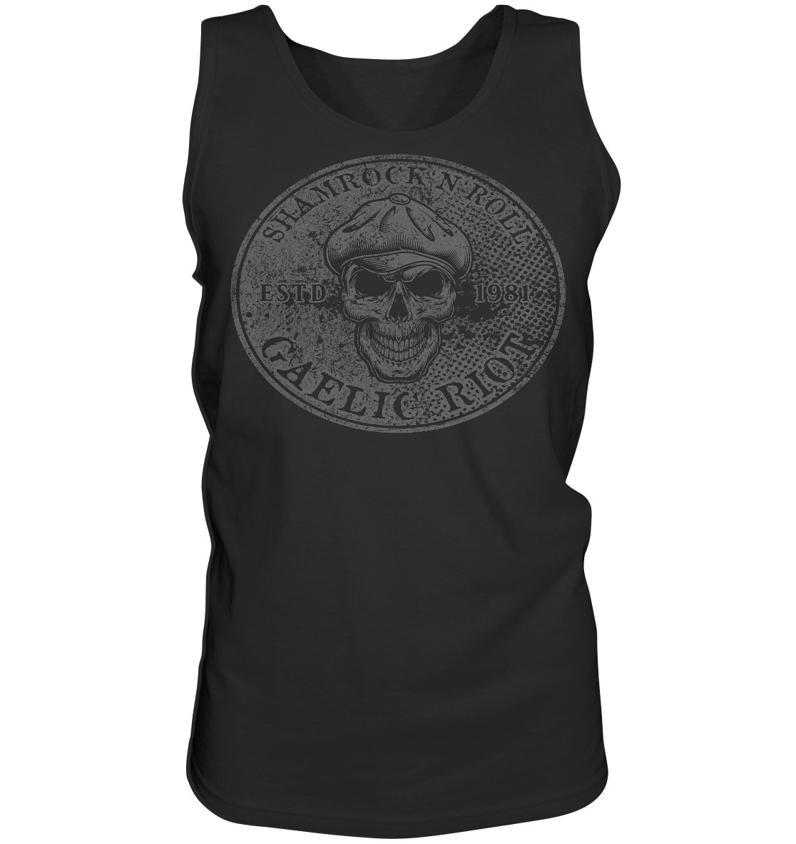 Shamrock And Roll "Skull / Gaelic Riot" - Tank-Top