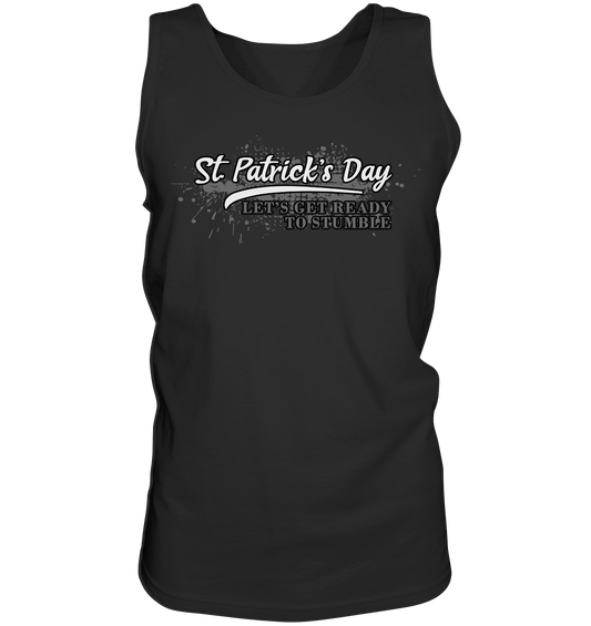 St. Patrick's Day "Let's Get Ready To Stumble" - Tank-Top