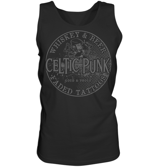 Celtic Punk "Whiskey, Beer & Faded Tattoos" - Tank-Top