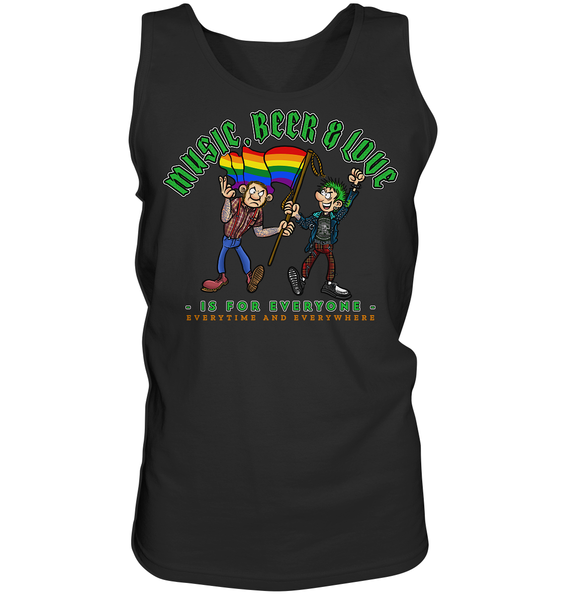 Music, Beer & Love "Is For Everyone" - Tank-Top