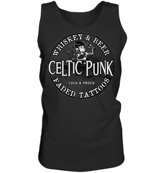 Celtic Punk "Whiskey, Beer & Faded Tattoos" - Tank-Top