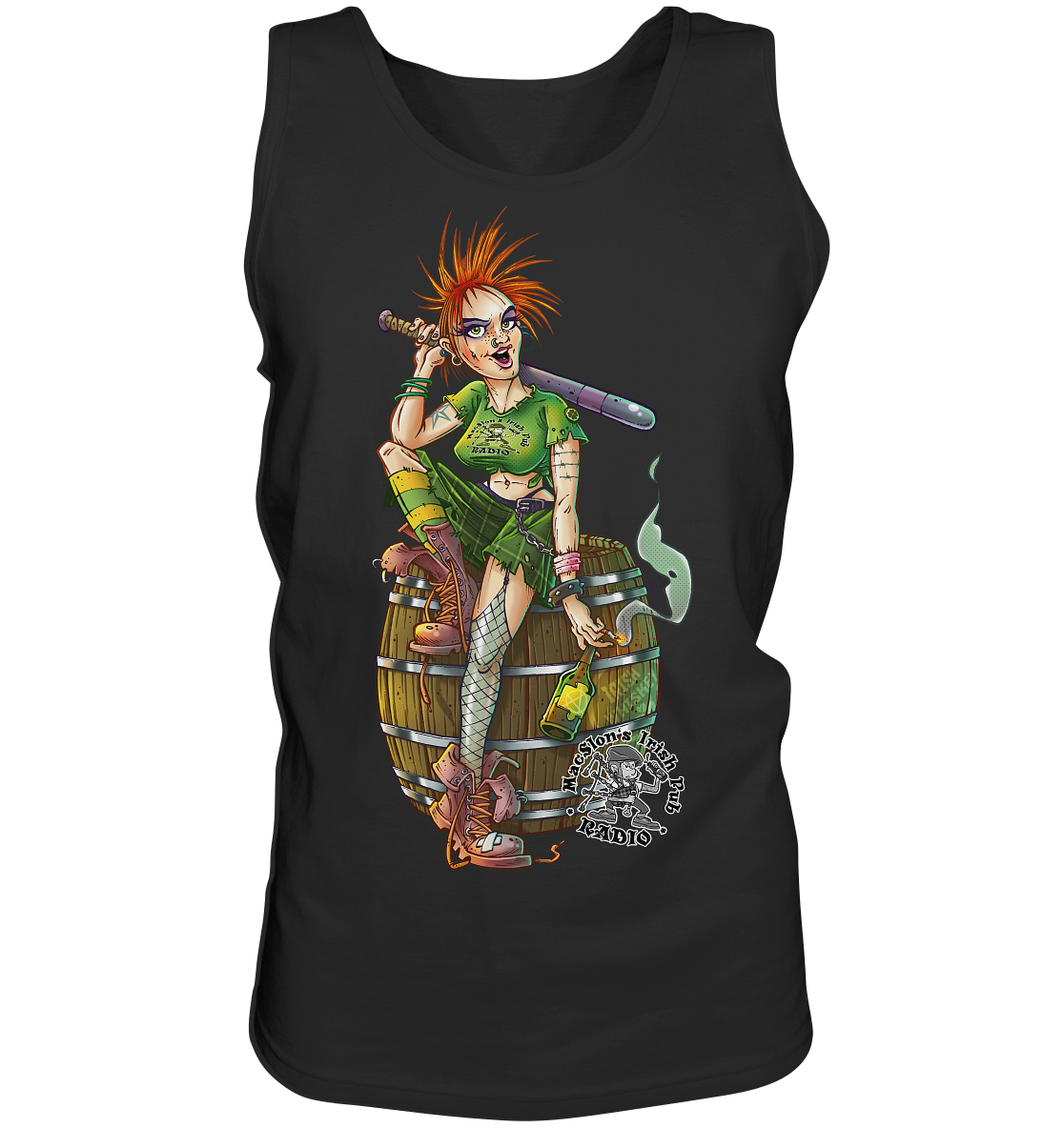 Irish Punkrock Girl - Tank-Top