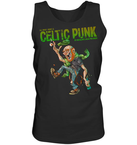 "All I Want Is Celtic Punk - Bastard" - Tank-Top