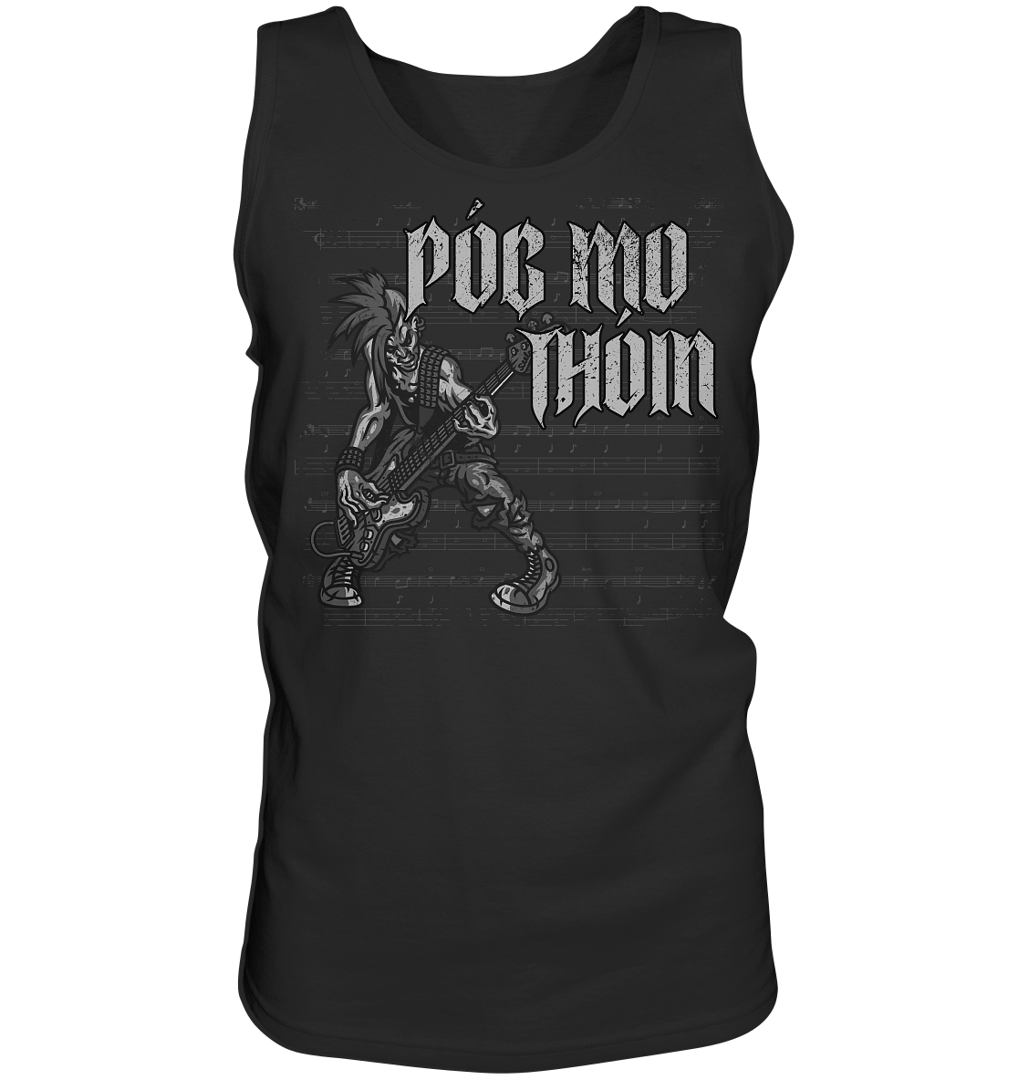 Póg Mo Thóin Streetwear "Punkrocker" - Tank-Top