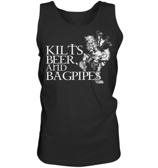 Kilts, Beer & Bagpipes - Tank-Top