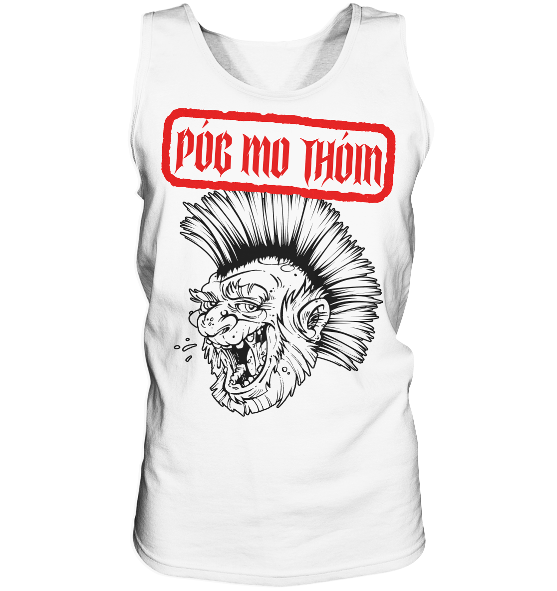 Póg Mo Thóin Streetwear "Punk" - Tank-Top