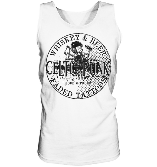 Celtic Punk "Whiskey, Beer & Faded Tattoos" - Tank-Top