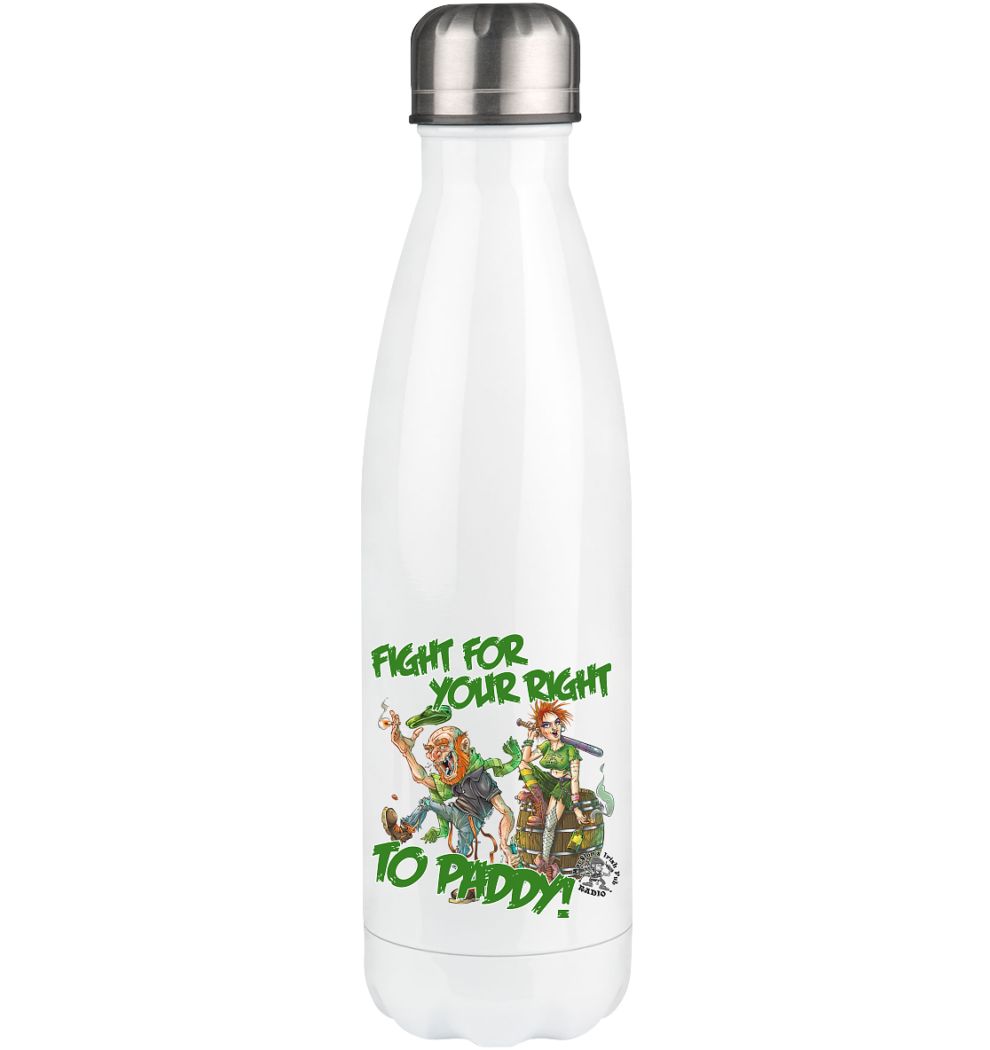 Fight For Your Right To Paddy - Thermoflasche 500ml