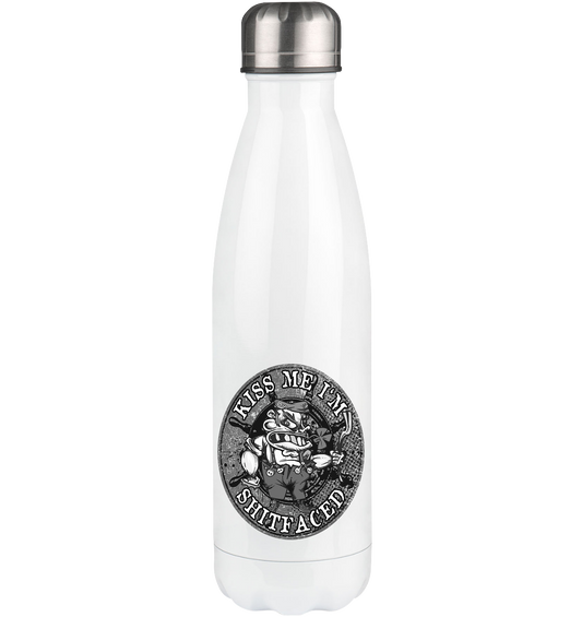 Kiss Me I'm Shitfaced - Thermoflasche 500ml