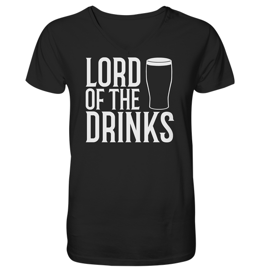 Lord Of The Drinks - V-Neck Shirt