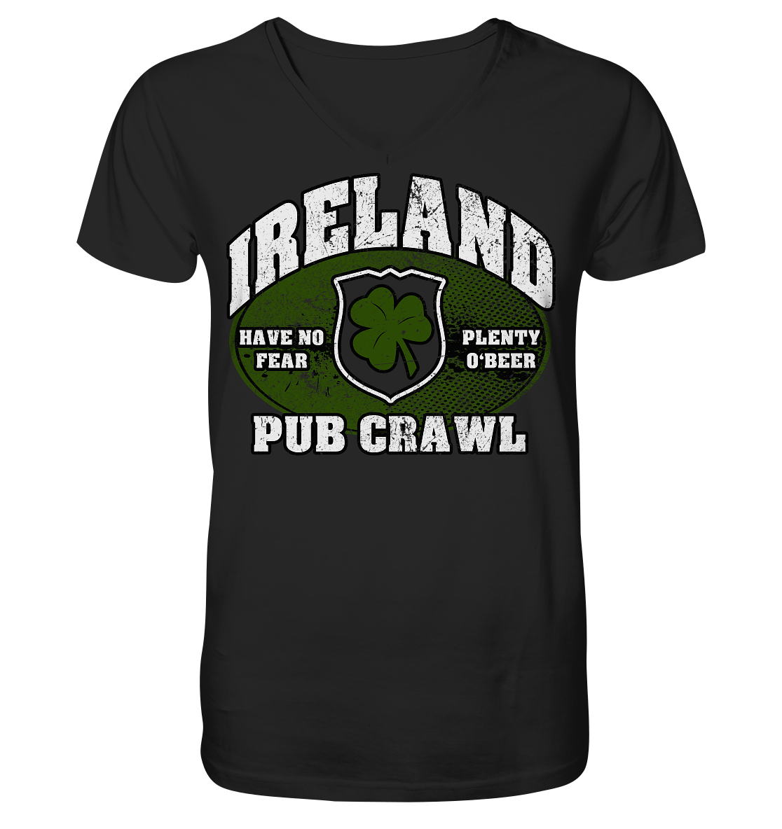 Ireland "Pub Crawl" - V-Neck Shirt