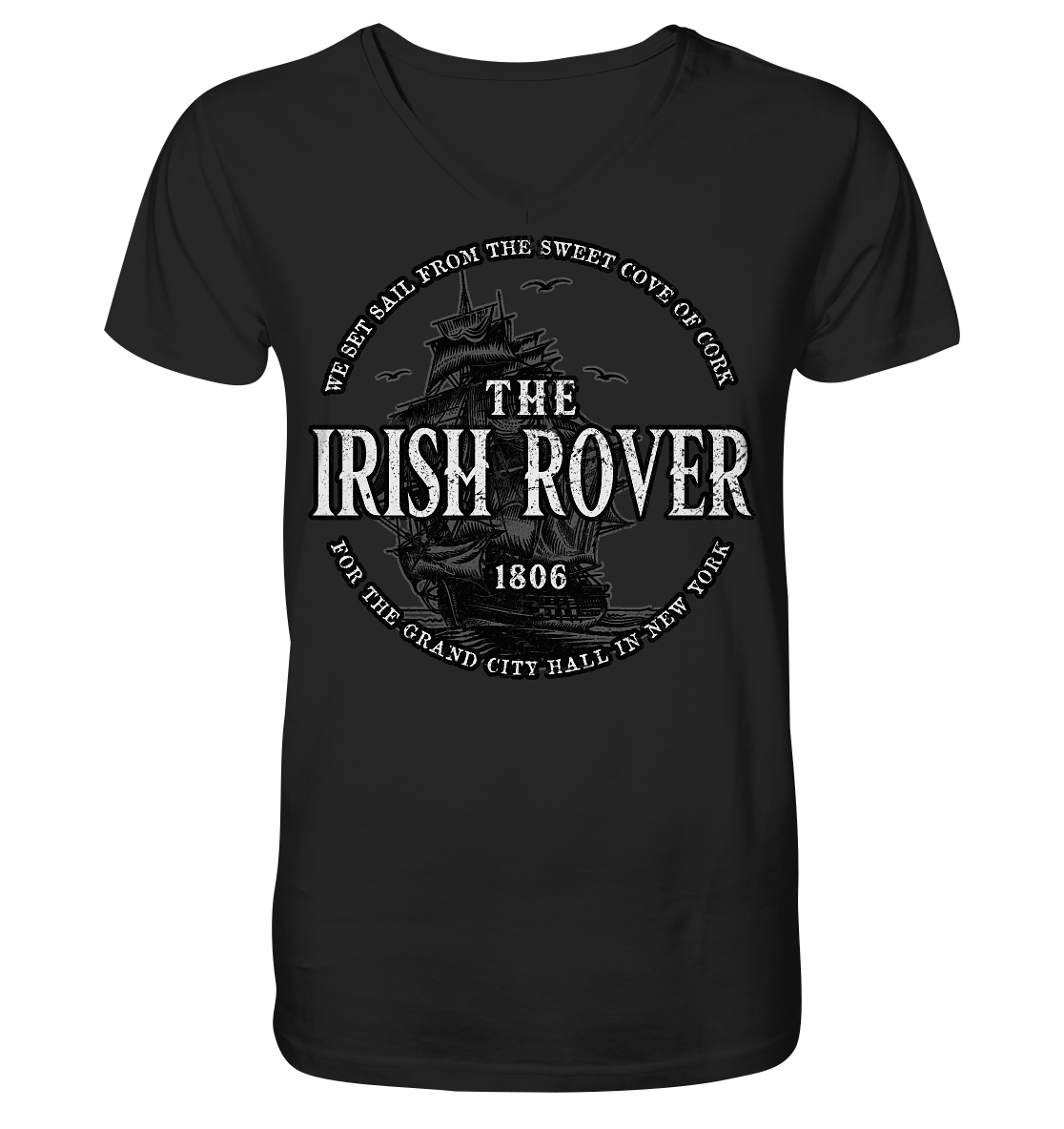 "The Irish Rover" - V-Neck Shirt