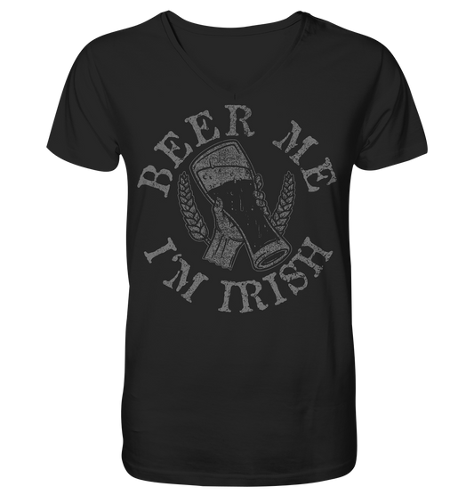 Beer Me "I'm Irish" - V-Neck Shirt