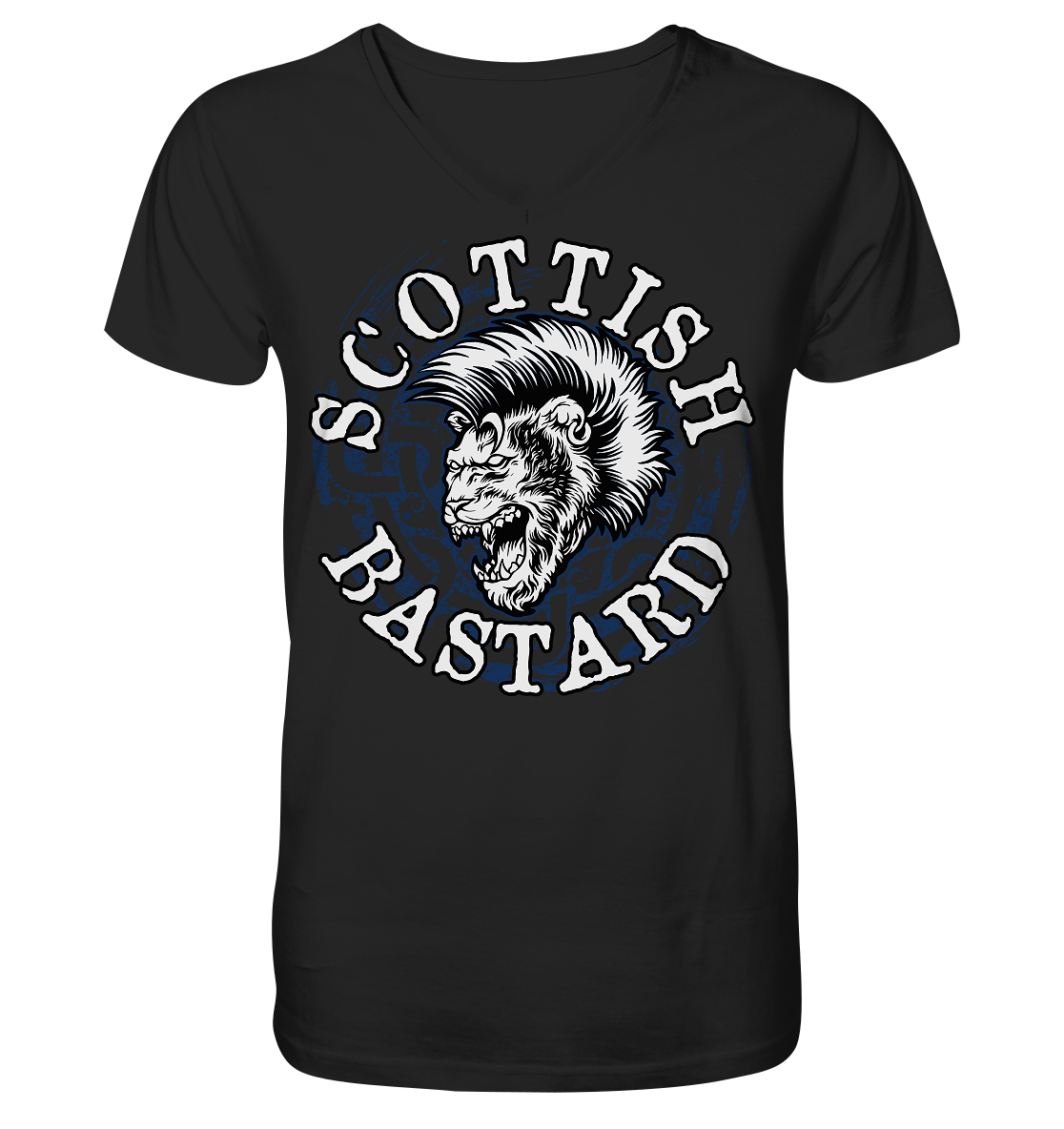 "Scottish Bastard" - V-Neck Shirt