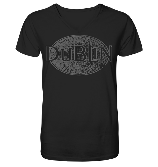 Dublin "Ireland / Baile Átha Cliath / Estd 988" - V-Neck Shirt