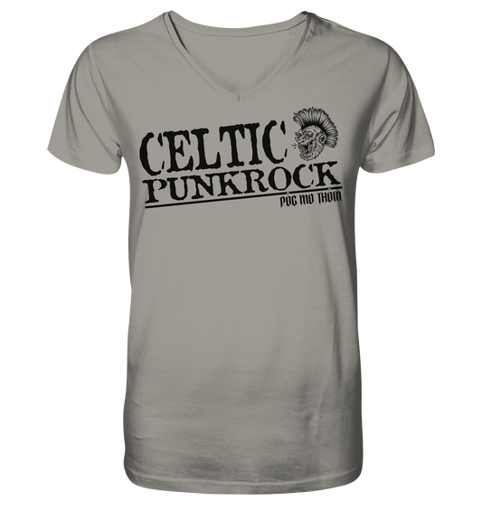 Póg Mo Thóin Streetwear "Celtic Punkrock" - V-Neck Shirt